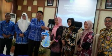 Perumda Delta Tirta Hadirkan Air Bersih di Puskesmas Barengkrajan Krian