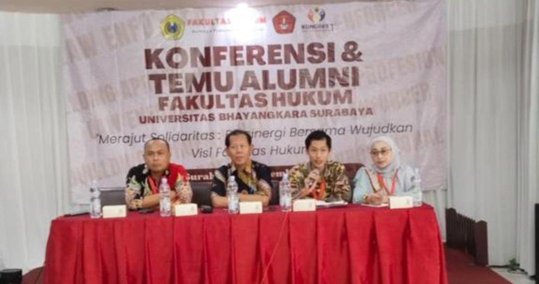 Jalin Solidaritas, IKA FH Ubhara Laksanakan Konferensi Perdana