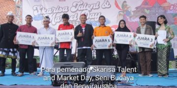 Wujudkan P5, SMK Krian 1 Tampilkan Seluruh Hasil Karya Siswanya