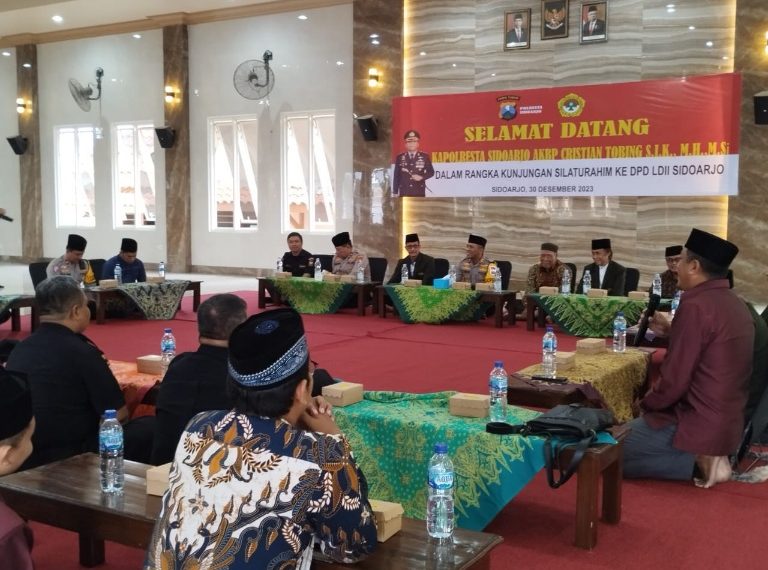 Kapolresta Sidoarjo Silaturahim ke DPD LDII
