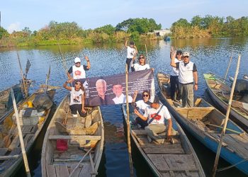 TPD Jatim Ganjar-Mahfud Tingkatkan Elektabilitas di Kawasan Pesisir Sidoarjo