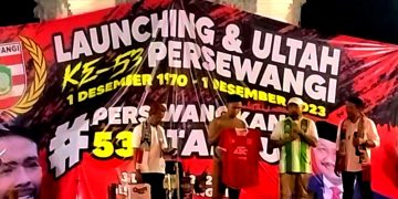 Lelang Jersey Persewangi Banyuwangi Tembus Jutaan, Sanghyang Dodik Mengaku Puas