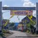 Baner Bertuliskan Selamat Datang ‘Kampung Rifa’ dan Pemdes Kaotan saat Masa Kampanye Jadi Sorotan