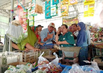 Sambang Pasar Sono, Bambang Haryo: Harga Komoditas Mulai Ada Penurunan