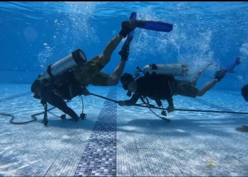 Dislambair Koarmada II Adakan Indonesian Navy Diver Skills Competition