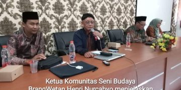 Komunitas Seni Budaya BrangWetan Prakarsai SMP Menuju Sekolah Toleransi