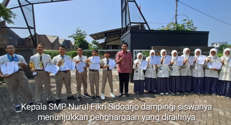 Belum Genap Dua Tahun 16 Siswa SMP Nurul Fikri Raih Prestasi Nasional