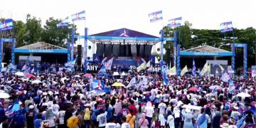 SBY-AHY Hadiri Kampanye Akbar di Banyuwangi, Serukan Demokrat dan Prabowo-Gibran Menang Pemilu 2024