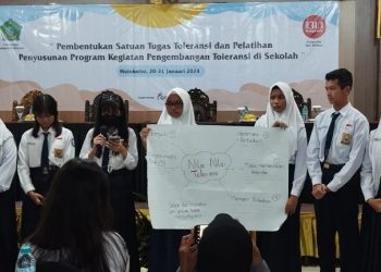 Komunitas Seni Budaya BrangWetan Bentuk Ratusan Siswa SMP Jadi Satgas Toleransi