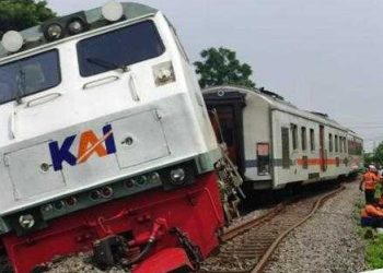 Tak Ada Korban Jiwa, KAI Minta Maaf Atas Anjloknya KA Pandalungan di Tanggulangin, Sidoarjo