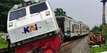 Tak Ada Korban Jiwa, KAI Minta Maaf Atas Anjloknya KA Pandalungan di Tanggulangin, Sidoarjo