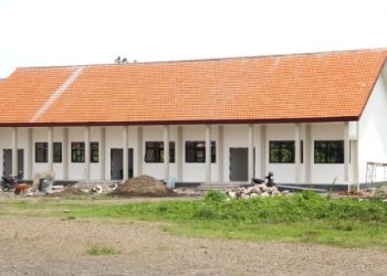 Pembangunan Lanjutan Gedung SMPN 2 Tulangan Molor, Kontraktor Didenda Rp 5 Juta Per Hari