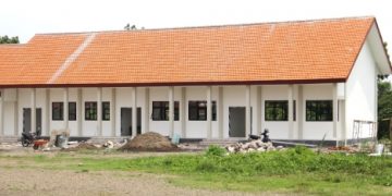Pembangunan Lanjutan Gedung SMPN 2 Tulangan Molor, Kontraktor Didenda Rp 5 Juta Per Hari