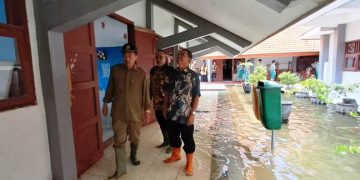 Banjir Terus Genangi SMP Negeri 2 Tanggulangin, Solusinya Harus Relokasi