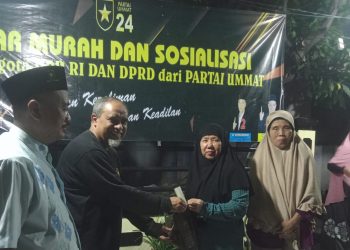 Bantu Ringankan Belanja Emak-emak, Caleg PU M. Okbah Gelar Bazar Murah
