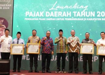 Mendagri Apresiasi Kinerja Penerimaan Pajak Pemkab Sidoarjo Melebihi Target  