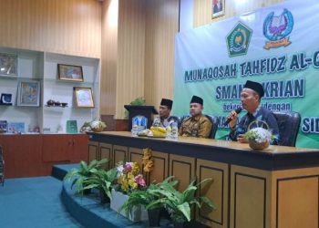 SMAN 1 Krian Gandeng Kemenag Sidoarjo Gelar Munaqosah Tahfidz Al Qur’an