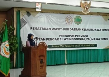Ratusan Anggota IPSI Jatim Ikuti Penataran Wasit Juri Daerah Kelas III Jatim