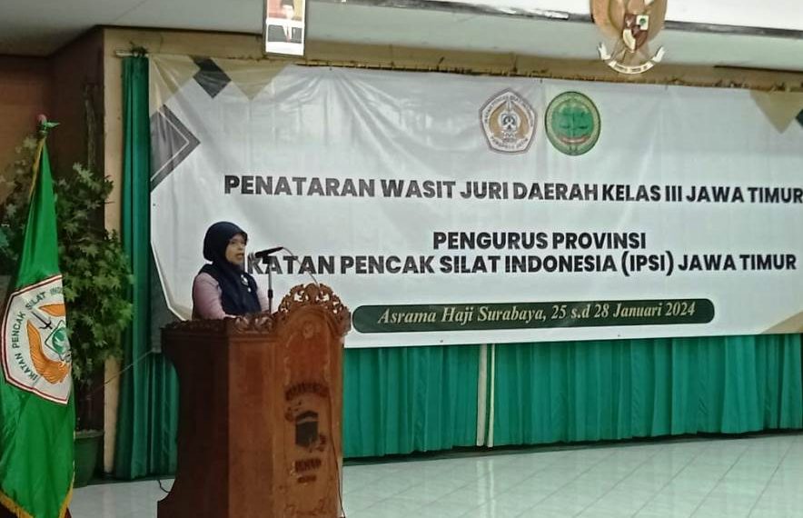Ratusan Anggota IPSI Jatim Ikuti Penataran Wasit Juri Daerah Kelas III Jatim