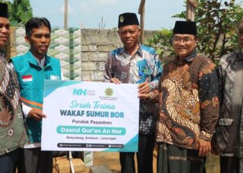 Nurul Hayat Serahkan Bantuan Sumur Bor untuk Pesantren Daarul Qur’an An-Nur