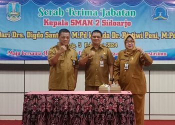 Dr. Ristiwi Peni, M.Pd Mengemban Amanah Sebagai Plt Kepala SMA Negeri 2 Sidoarjo