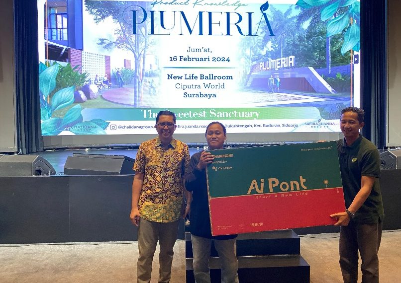 Chalidana Group Luncurkan Hunian Baru Cluster Plumeria