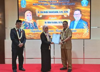 Dinas Pendidikan Jatim Promosikan Ririn Faridah Jabat Kepala SMAN 1 Wonoayu