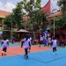 Tim Voli Pelajar Luar Kota Ramaikan Turnamen Bola Voli SMK Krian 1 Sidoarjo
