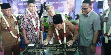 Wakil Bupati Subandi Resmikan Fasilitas Sarpras SMA Antartika