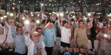 Ribuan Tim Pemenangan Berkumpul, Siap Menangkan Prabowo-Gibran dan BHS DPR RI