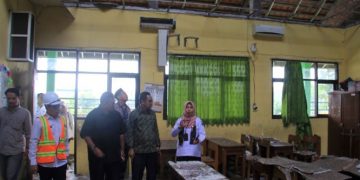 Bupati Gus Muhdlor Perintahkan Dinas P dan K Sidoarjo Segera Perbaiki Sekolah Rusak Diterjang Puting Beliung