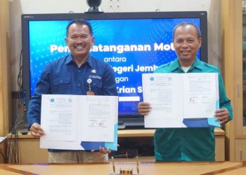 Sinkronkan Kurikulum, SMAN 1 Krian Kerja Sama Dengan Politeknik Negeri Jember