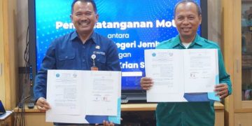 Sinkronkan Kurikulum, SMAN 1 Krian Kerja Sama Dengan Politeknik Negeri Jember