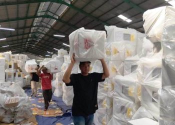Distribusi Logistik Pemilu ke Pelosok Desa Dipastikan Rampung Hari Ini