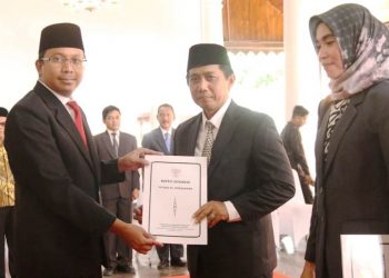 Bupati Sidoarjo Lantik Yudhi Iriyanto Jabat Kepala Disporapar
