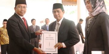 Bupati Sidoarjo Lantik Yudhi Iriyanto Jabat Kepala Disporapar