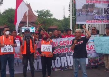 GMSB Kembali Unjukrasa, Dukung KPK Tuntaskan Kasus Korupsi BPPD Sidoarjo