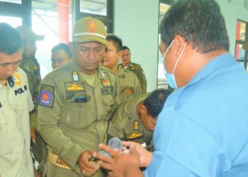 Jalani Tes Urine, 94 Personel Satpol PP Gresik Bebas Narkoba