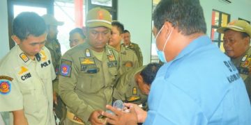 Jalani Tes Urine, 94 Personel Satpol PP Gresik Bebas Narkoba
