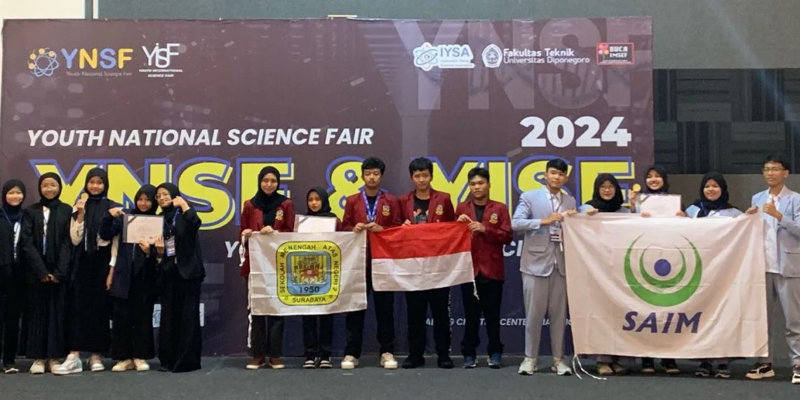 Siswa SMP SAIM Raih Medali Emas di Kompetisi Internasional YISF 2024