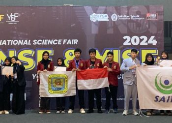 Siswa SMP SAIM Raih Medali Emas di Kompetisi Internasional YISF 2024