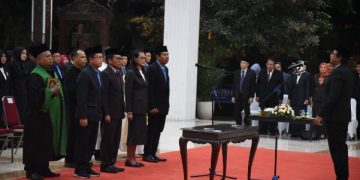Bupati Muhdlor Lantik 237 Kepala SDN dan 27 Kepala SMPN