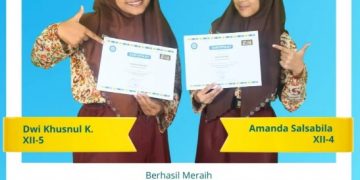 Lagi, Dua Siswa SMA Negeri 1  Krian Berhasil Menembus Golden Ticket Unair