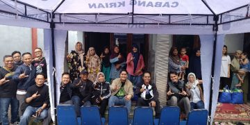 BRI Kanca Krian Bagikan Bingkisan Lebaran Kepada Warga Sekitarnya