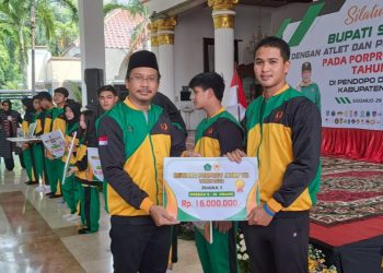 Bupati Muhdlor Minta Maaf Atas Keterlambatan Bonus Atlet Peraih Medali Ajang Porprov Jatim ke VIII