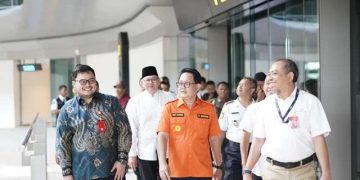 Mas Dhito Dampingi Kunjungan Pj Gubernur Jatim ke Bandara Dhoho Kediri