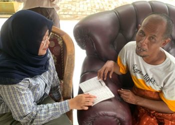 Kuping Mas FKM Unej Edukasi ODGJ di Liposos Jember