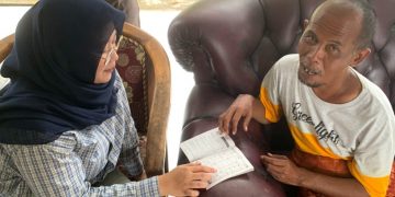 Kuping Mas FKM Unej Edukasi ODGJ di Liposos Jember
