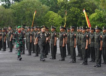 Pangdam Mayjen TNI Rafael Granada Baay Lantik 102 Siswa Tamtama