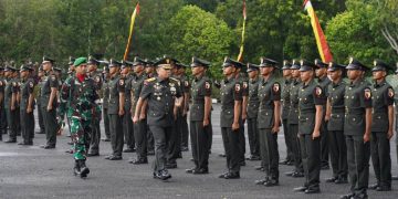 Pangdam Mayjen TNI Rafael Granada Baay Lantik 102 Siswa Tamtama